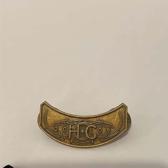 2009 Harley Davidson HOG Jacket Vest Patch and Pin Badge - Picture 2 of 6